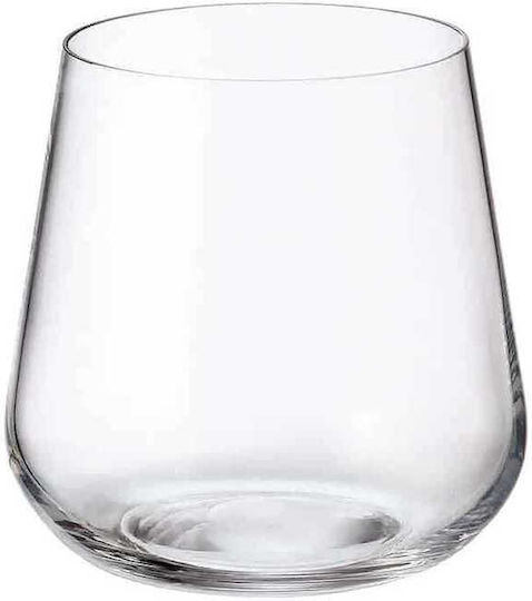 Crystal Bohemia Set of Glasses Water / Cocktail/Drinking / Champagne / Whiskey made of Crystal Stemmed 6pcs