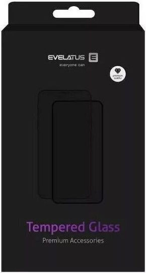 Evelatus 2.5D Tempered Glass Μαύρο (Poco X6 Pro)