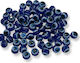 Blaue Acryl-Augen 6mm 150 Stück