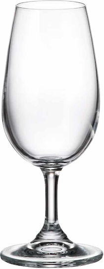 Crystal Bohemia Set of Glasses Cocktail/Drinking / Liqueur/Ouzo / Shooters made of Crystal Stemmed 6pcs