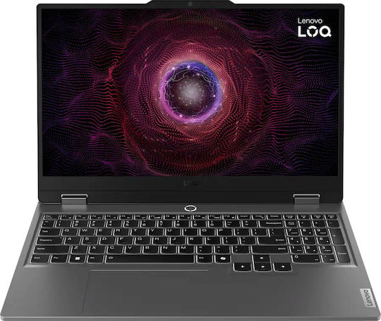 Lenovo LOQ 15ARP9 15.6" IPS FHD 144Hz (Ryzen 5-7235HS/12GB/512GB SSD/GeForce RTX 4050/W11 Home) Luna Grey (US Keyboard)