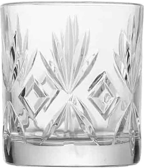 Uniglass Royal Set Pahare de Apă / Whisky / Cocktail / Cafea / Freddo din Sticlă 305ml 12 buc