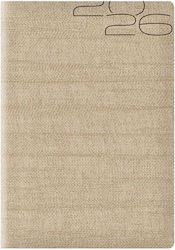 Θεοφύλακτος Ημερήσιο Ημερολόγιο Kashmir Flat 2026 Sand 14.5x20.5 6862c.d51 Θεοφύλακτος Ημερήσιο Ημερολόγιο Kashmir Flat 2026 Sand 14.5x20.5 6862c.d51