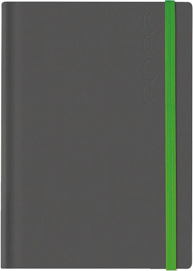 Θεοφύλακτος Ημερήσιο Ημερολόγιο Winner Color 2026 Grey Green 14.5x20.5 6891l.c02