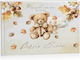 Baptism Guest Book Autumn Teddy Bear 27 X 21 Cm D15010 Bal-d15010-autumn-arkoudaki
