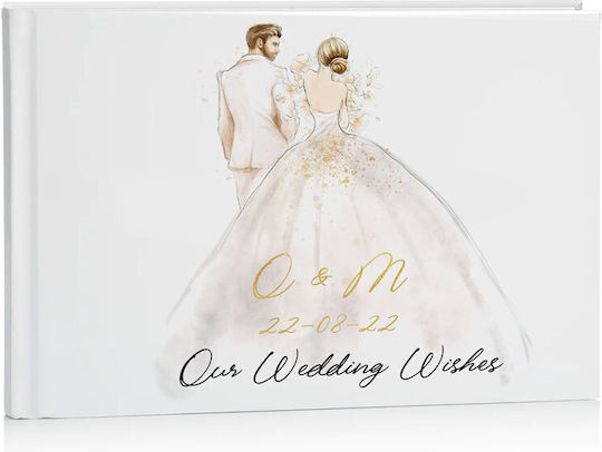 Книга за гости Годеж Our Fairytale 27 X 21 См D15010 Bal-d15010-our-fairytale