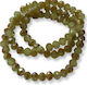 Perlen Glasrundung Veramán Gold 6mm 4 Stück
