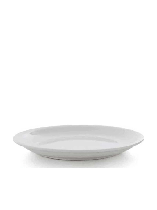 GTSA Plate Shallow made of Porcelain White 24cm 6pcs