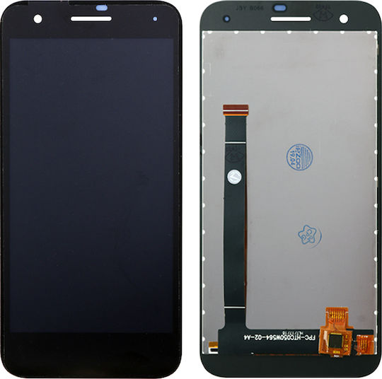 Οθόνη με Μηχανισμό Αφής για VODAFONE 510 SMART E8 (Μαύρο)