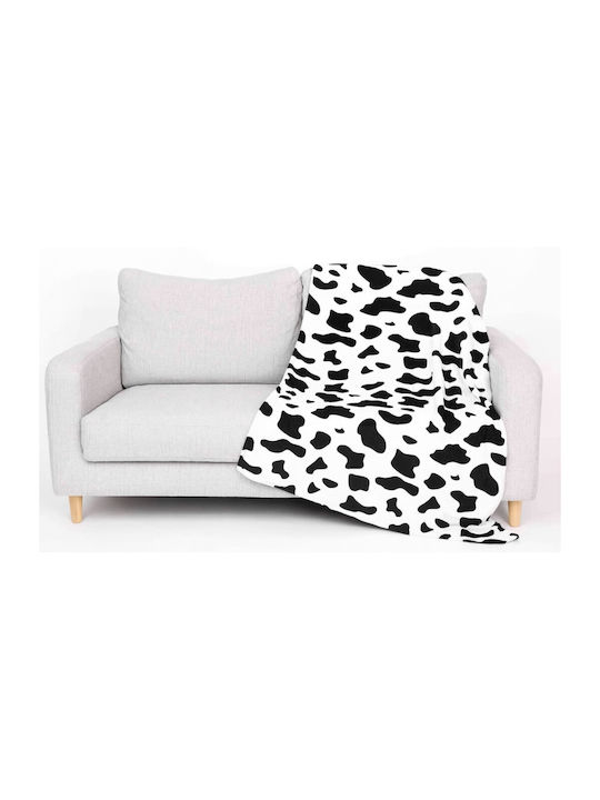 ForHome Κουβέρτα Fleece Μονή 160x220εκ. Πολύχρωμη