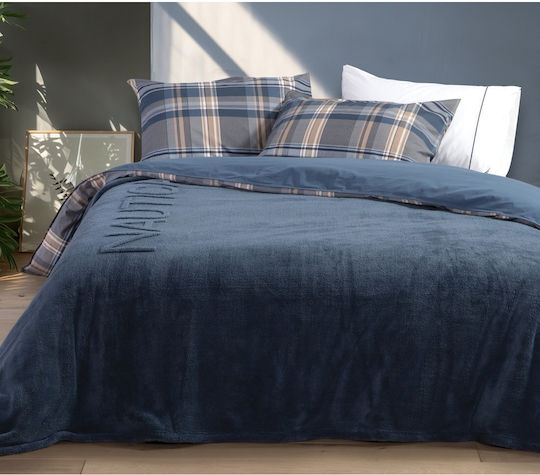 Nef-Nef Homeware Wave Pătură Super King 230x240 cm Stone