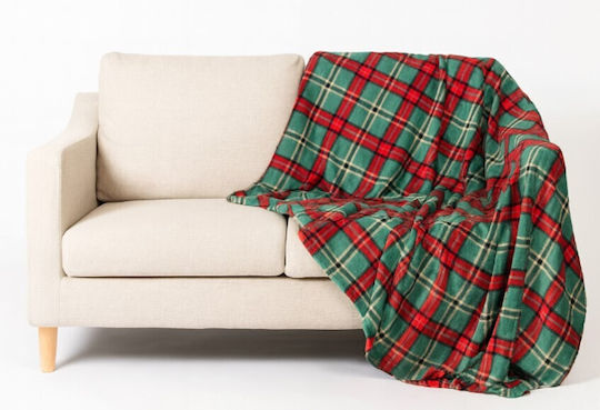 ForHome Κουβέρτα Fleece Μονή 160x220εκ. Πολύχρωμη 917666