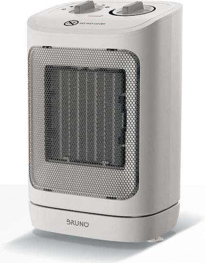 Bruno Ceramic Fan Heater Room Floor White 2000W