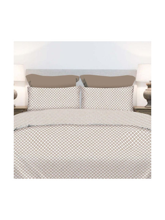 Astron Italy Σετ Μαξιλαροθήκες Beige 52x72εκ.