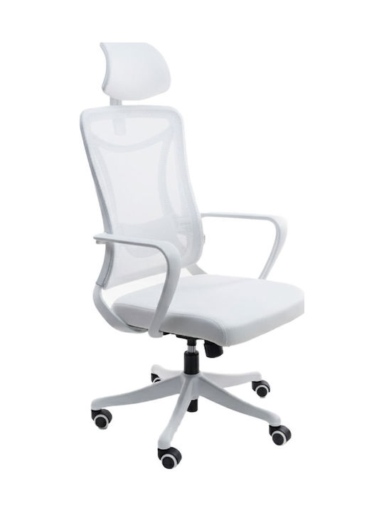 Polihome Hathrow Reclining Office Chair with Fixed Arms Leuko 162883979