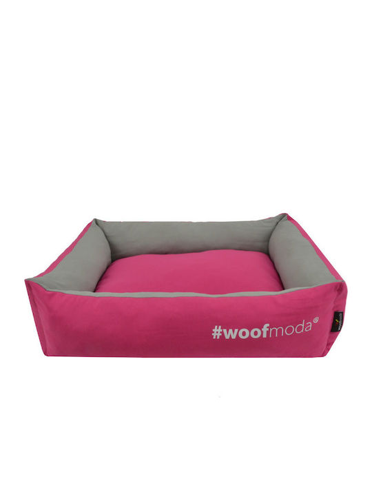 Woofmoda Πουφ Σκύλου Φούξια 64x48εκ.