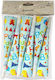 Set of Paper Trumpet Toys Party Dino 6 Pieces