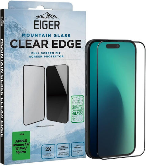 Eiger 3D Mountain Glass Grs Folie Protectie Ecran Tempered Glass Pentru iPhone 17 iPhone 17 Pro 16 Pro Clară
