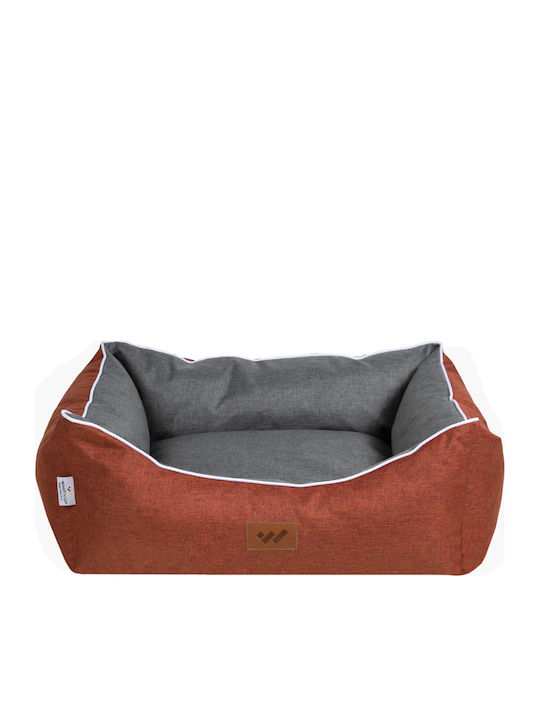 Woofmoda Νο 1 Диван Легло за куче Червен 37x32см.