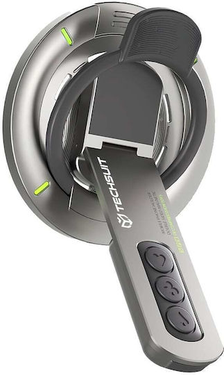 Techsuit Ring Holder Κινητού σε Γκρι χρώμα