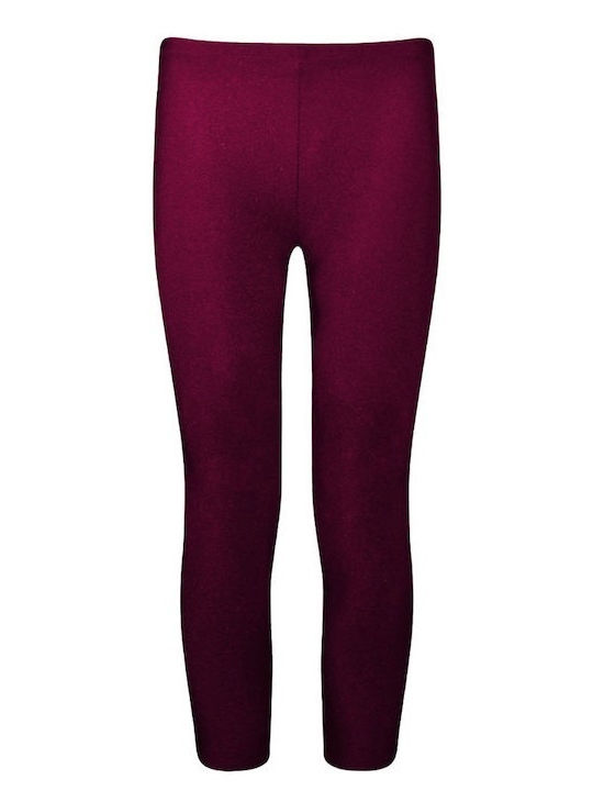 Energiers Kinder Leggings Lang Sangria Mädchen ...