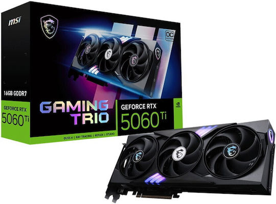 MSI GeForce RTX 5060 Ti 16GB GDDR7 Gaming Trio OC Placă Video