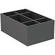 Ideal Standard Πάγκος χωρίς Νιπτήρα Μ24xΒ37xΥ14.7cm Γκρι Ματ Anthracite Matt