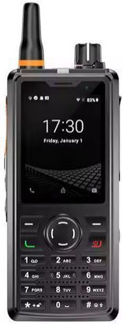 Uniwa F41 Безжичен Трансивър PoC 10W с Цветен Екран В Черен Цвят