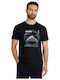 T-shirt Μαύρο