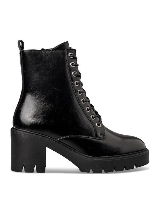 Envie Shoes Ghete Dama Bocanci Negri