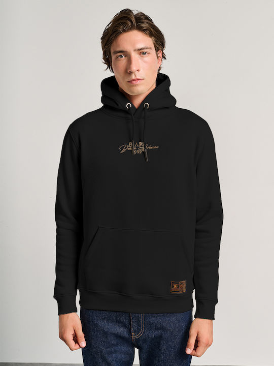 Staff Sweatshirt with Hood Black