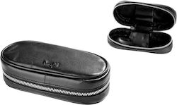 Angelo Θήκη Πίπας Leather Black 2pcs 832200 Angelo Θήκη Πίπας Leather Black 2pcs 832200