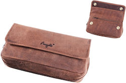 Angelo Θήκη Πίπας Brown 2pcs 842012 Angelo Θήκη Πίπας Brown 2pcs 842012