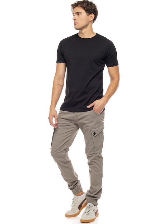 Cover Jeans Trousers Cargo Elastic Stone