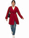 Femeie Red Trenci