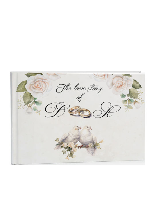 Βιβλίο Ευχών Γάμου Love Story 27 X 21 Εκ D15010 Bal-d15010-love-story