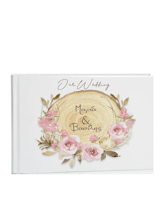 Wedding Wish Book Tree Trunk 27 X 21 Cm D15010 Bal-d15010-kormos