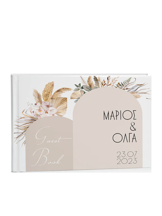 Carte De Dorințe Pentru Nunți Boho 27 X 21 Cm D15010 Bal-d15010-boho