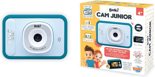 Buki Cam Junior Παιδική Φωτογραφική Μηχανή 40MP Μπλε