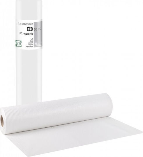 Soft Care Paper Roll Non-Woven White 40gr 58cm X 50m