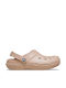 Crocs Classic Lined Woman Anatomic Clogs with Fur Pink