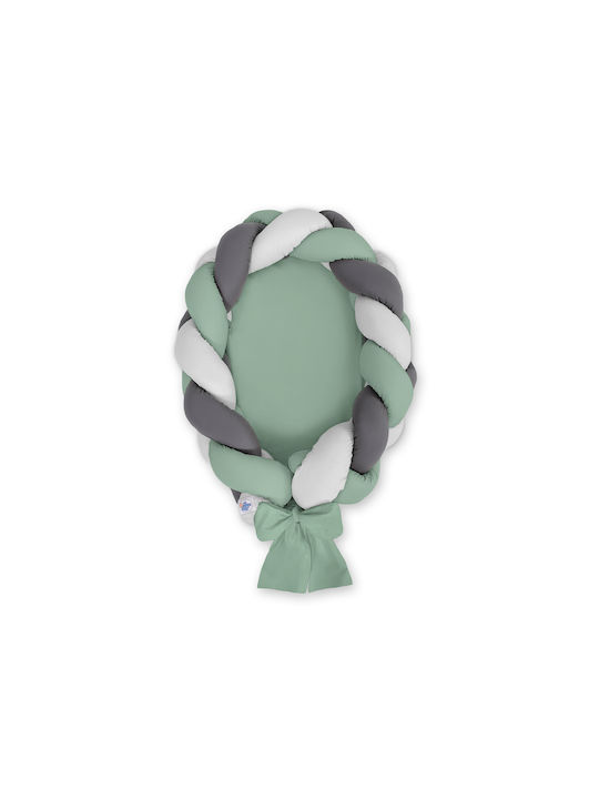 My Sweet Baby Бебешка възглавница-гнездо Sage, Gray, Anthracite