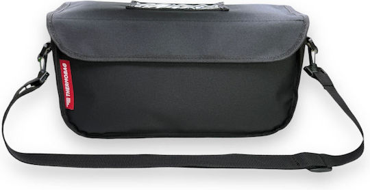 Thermal Food Delivery Bag 9lt with Belt Black