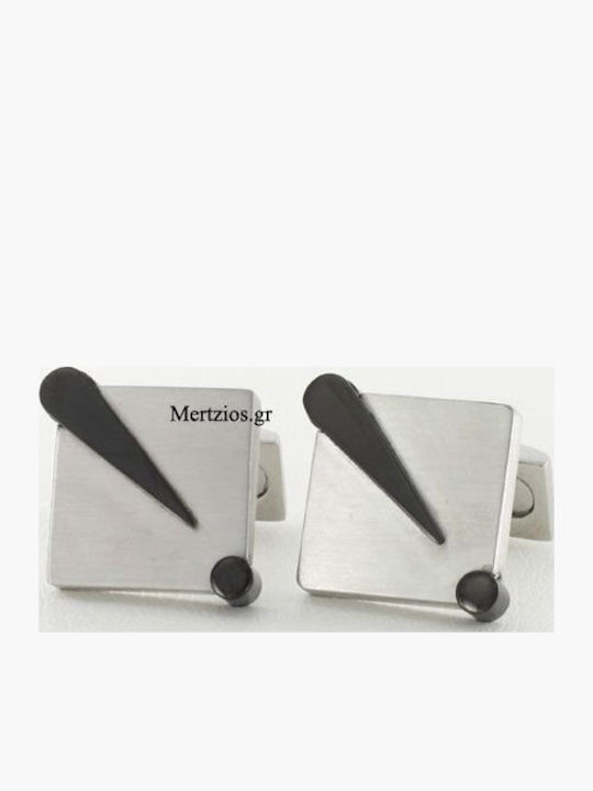 Visetti Cufflinks in Black Color