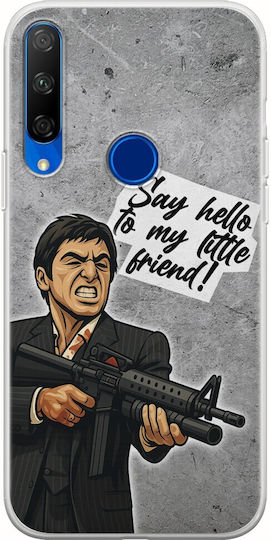 Epic Quotes Say Hello Huawei Honor 9X Flexible TPU Transparent Silicone