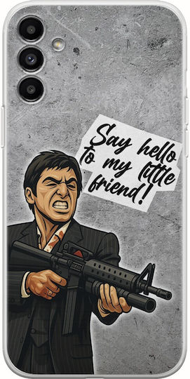 Epic Quotes Say Hello Samsung Galaxy A04s Flexible Tpu Διάφανη Σιλικόνη