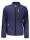 Men's Fleece Cardigan Navy Blue