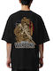 Oversized T-shirt Call Duty Warzone Pop Culture Black