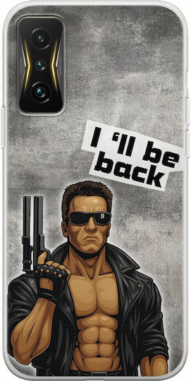 Epic Quotes I 'll Be Back Xiaomi Poco F4 GT 5G Гъвкав TPU Прозрачен Силикон