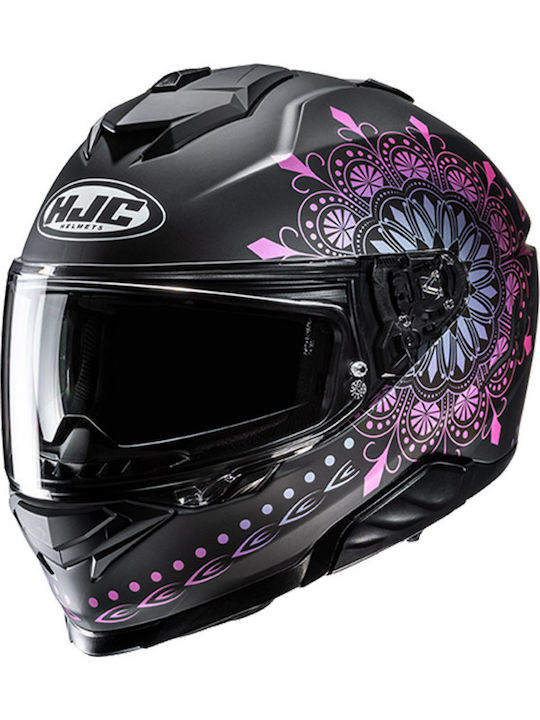 HJC I71 Niel MC28SF Semi Flat Black / Purple Mo...